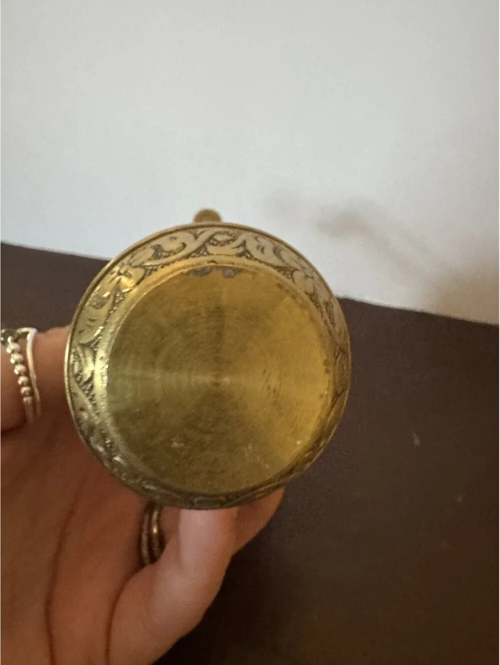 TARIHI Acar Brass Pepper/Spice Mill/ Grinder, Turkey, El Degirmenleri, (4''tall)